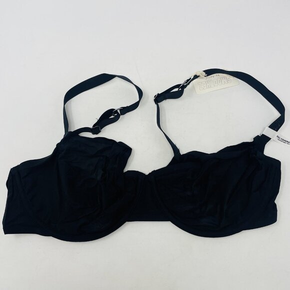 Aerie Smoothez Womens 36D Microfiber Full Coverage Underwire Bra in Black 2020 - Picture 1 of 9